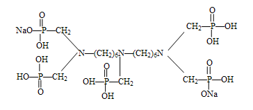 BHMTPH·PN (Na2) 雙1，6-亞己基三胺五甲叉膦酸鈉 